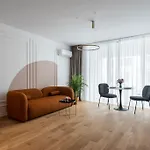 Appartement Orange Luxury King Bed Apartment, Bussiness, Leisure In One Cotroceni Boekarest