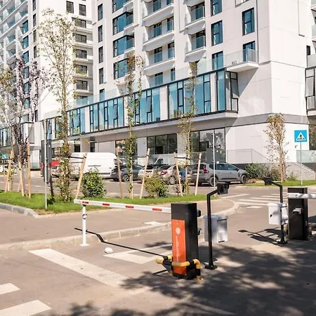 Appartement Orange Luxury King Bed Apartment, Bussiness, Leisure In One Cotroceni Boekarest