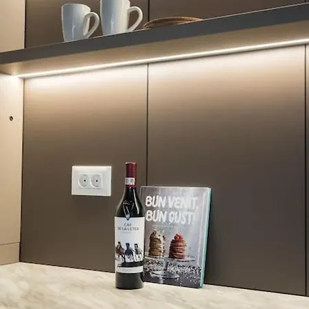 Apartment Orange Luxury King Bed Apartment, Bussiness, Leisure In One Cotroceni Bucharest