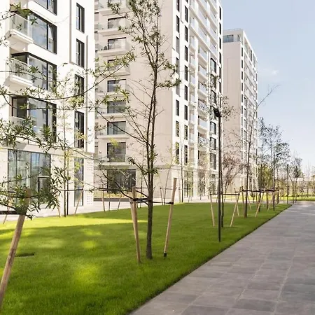 Orange Luxury King Bed Apartment, Bussiness, Leisure In One Cotroceni Apartment Bucharest