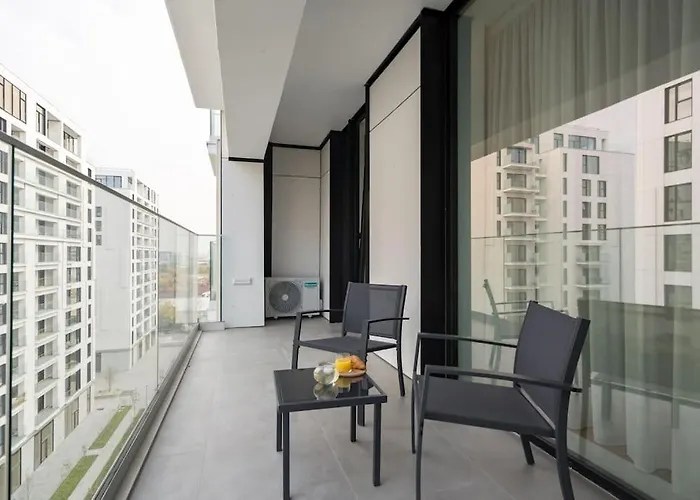 Apartment Orange Luxury King Bed Apartment, Bussiness, Leisure In One Cotroceni *