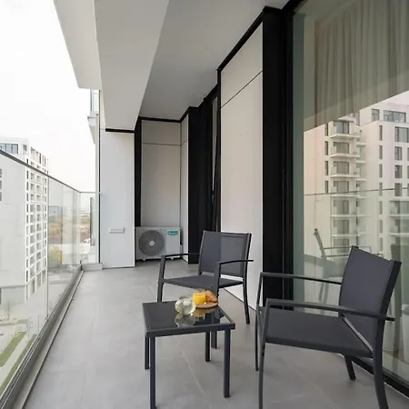 Apartment Orange Luxury King Bed Apartment, Bussiness, Leisure In One Cotroceni *