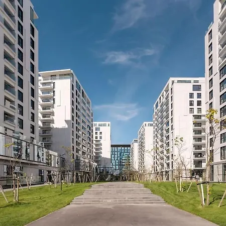 Apartment Orange Luxury King Bed Apartment, Bussiness, Leisure In One Cotroceni *