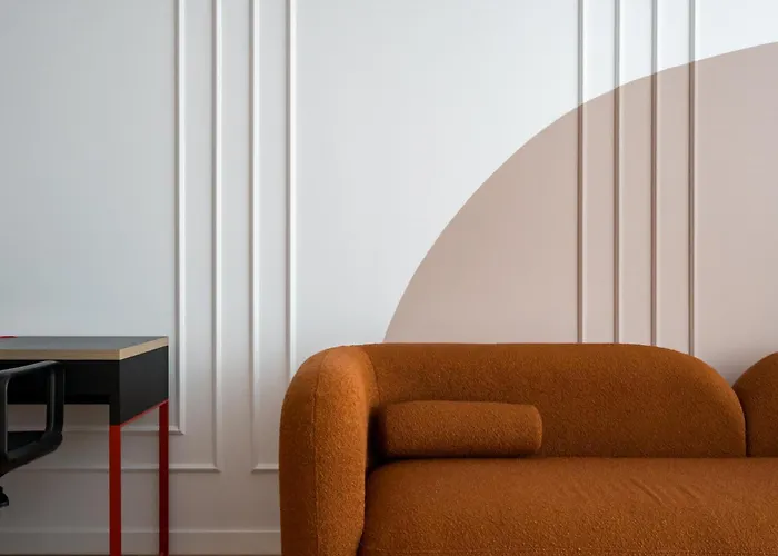 Orange Luxury King Bed Apartment, Bussiness, Leisure In One Cotroceni