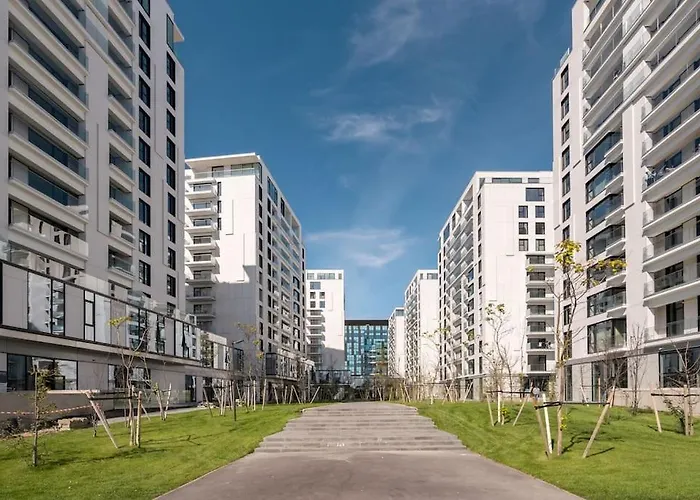 Apartament Orange Luxury King Bed Apartment, Bussiness, Leisure In One Cotroceni *